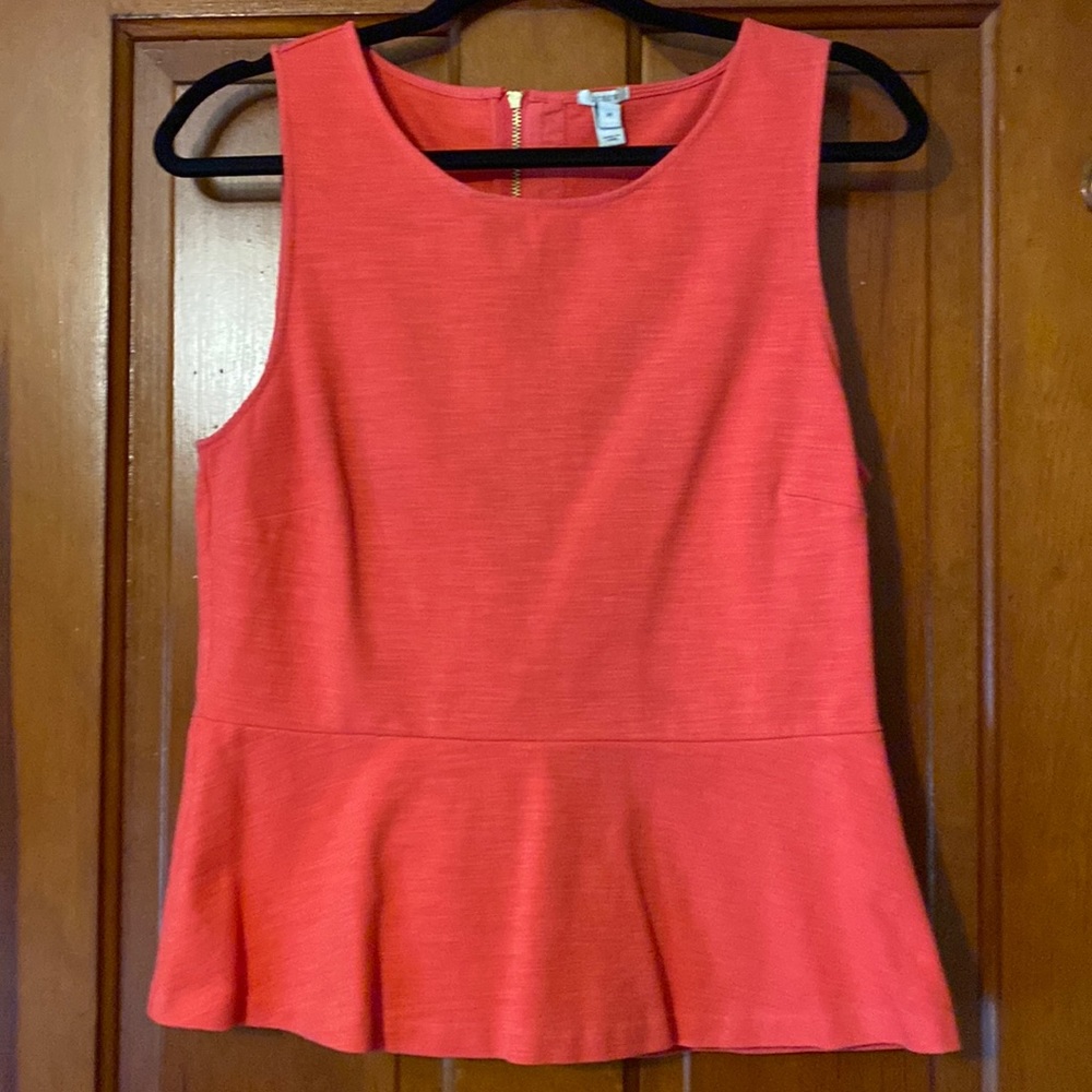 J.Crew peplum top